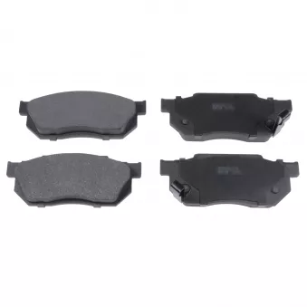 Jeu de 4 plaquettes de frein avant FEBI BILSTEIN 16299