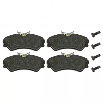 Jeu de 4 plaquettes de frein avant FEBI BILSTEIN 16302