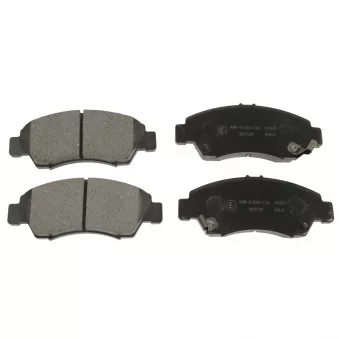 Jeu de 4 plaquettes de frein avant FEBI BILSTEIN 16303