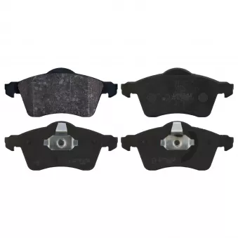Jeu de 4 plaquettes de frein avant FEBI BILSTEIN