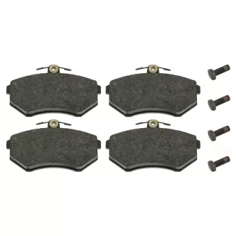 Jeu de 4 plaquettes de frein avant FEBI BILSTEIN