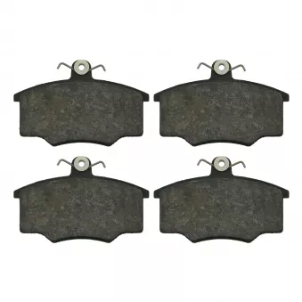 Jeu de 4 plaquettes de frein avant FEBI BILSTEIN 16320