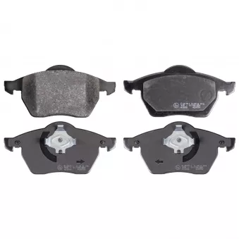 Jeu de 4 plaquettes de frein avant FEBI BILSTEIN