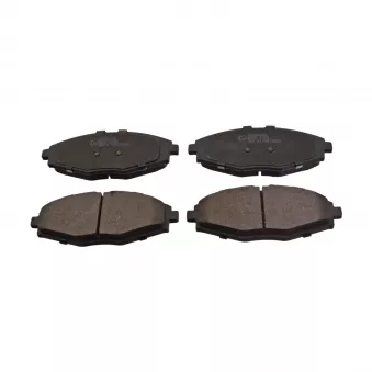 Jeu de 4 plaquettes de frein avant FEBI BILSTEIN 16341