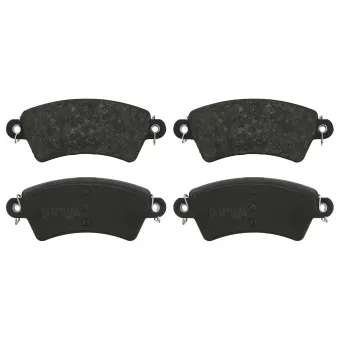 Jeu de 4 plaquettes de frein avant FEBI BILSTEIN