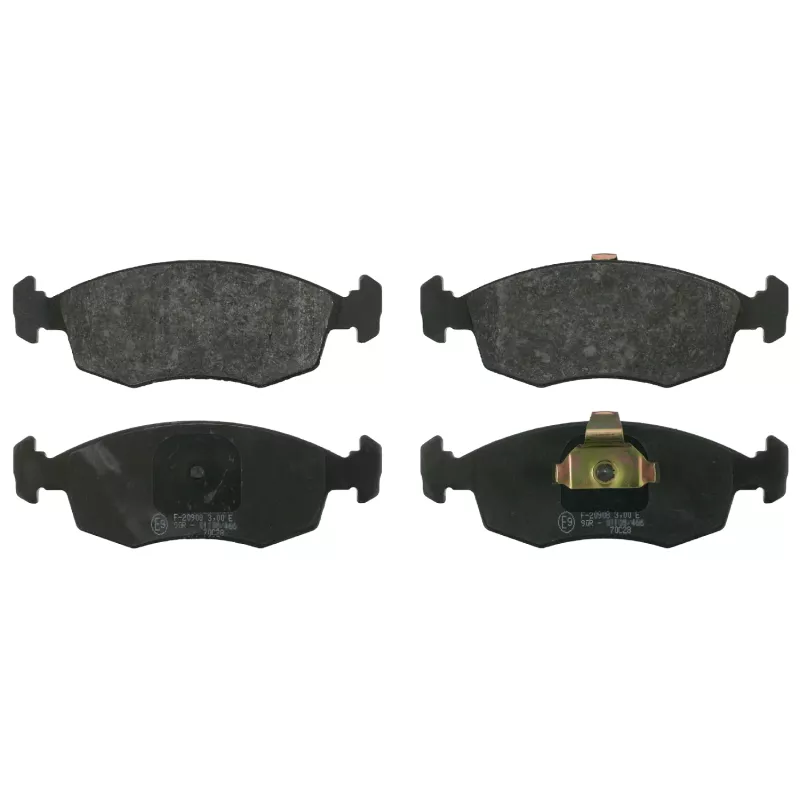 Jeu de 4 plaquettes de frein avant FEBI BILSTEIN 16371