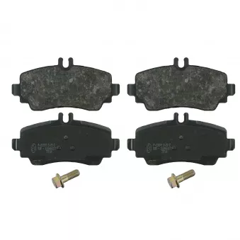 Jeu de 4 plaquettes de frein avant FEBI BILSTEIN 16373