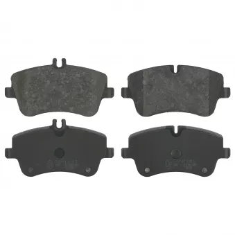Jeu de 4 plaquettes de frein avant FEBI BILSTEIN 16378