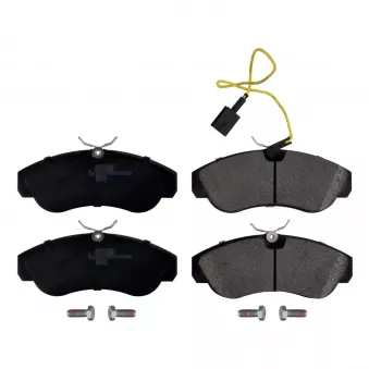 Jeu de 4 plaquettes de frein avant FEBI BILSTEIN