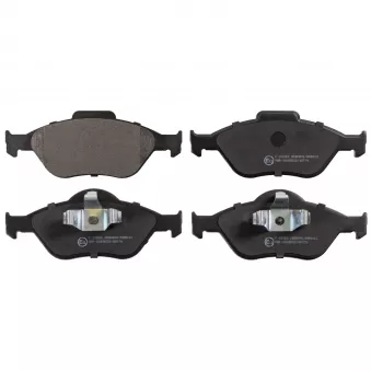 Jeu de 4 plaquettes de frein avant FEBI BILSTEIN 16401