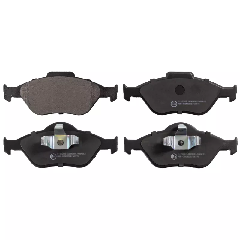 Jeu de 4 plaquettes de frein avant FEBI BILSTEIN 16401