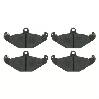 Jeu de 4 plaquettes de frein arrière FEBI BILSTEIN 16403