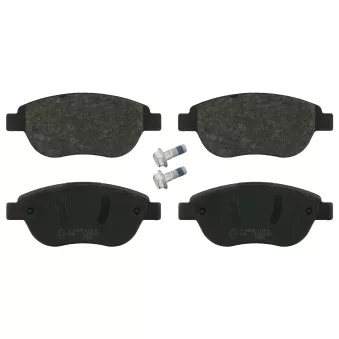 Jeu de 4 plaquettes de frein avant FEBI BILSTEIN
