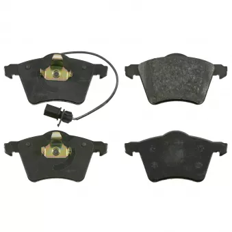 Jeu de 4 plaquettes de frein avant FEBI BILSTEIN