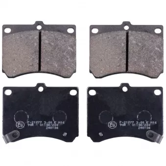 Jeu de 4 plaquettes de frein avant FEBI BILSTEIN 16499