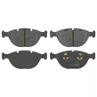 Jeu de 4 plaquettes de frein avant FEBI BILSTEIN 16501
