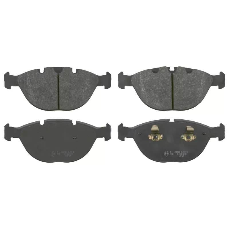 Jeu de 4 plaquettes de frein avant FEBI BILSTEIN 16501