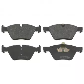Jeu de 4 plaquettes de frein avant FEBI BILSTEIN