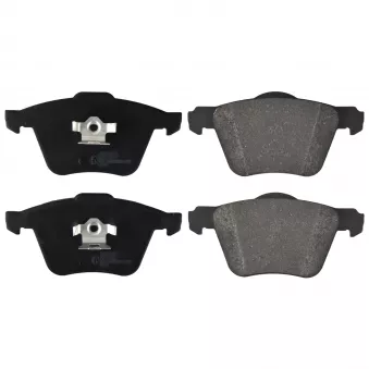 Jeu de 4 plaquettes de frein avant FEBI BILSTEIN 16505