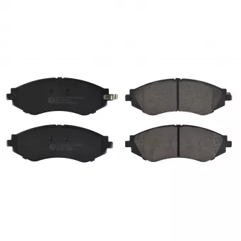 Jeu de 4 plaquettes de frein avant FEBI BILSTEIN