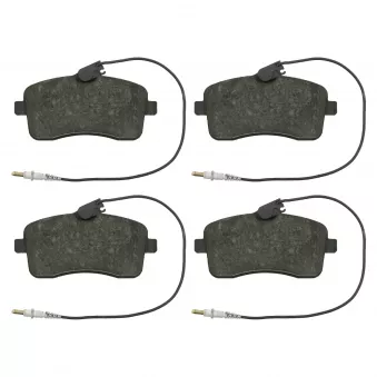 Jeu de 4 plaquettes de frein avant FEBI BILSTEIN