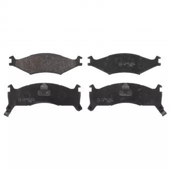 Jeu de 4 plaquettes de frein avant FEBI BILSTEIN 16558