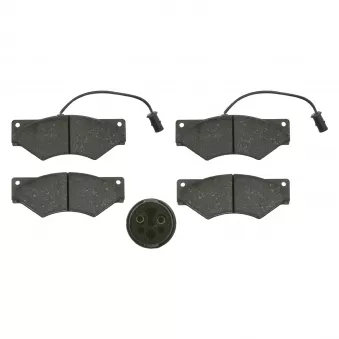 Jeu de 4 plaquettes de frein avant FEBI BILSTEIN