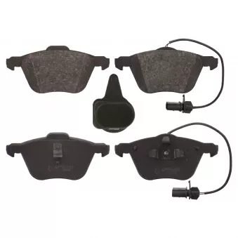 Jeu de 4 plaquettes de frein avant FEBI BILSTEIN