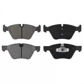 Jeu de 4 plaquettes de frein avant FEBI BILSTEIN