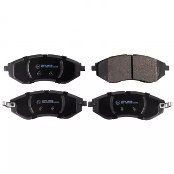 Jeu de 4 plaquettes de frein avant FEBI BILSTEIN
