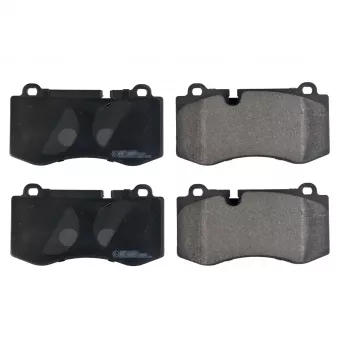 Jeu de 4 plaquettes de frein avant FEBI BILSTEIN