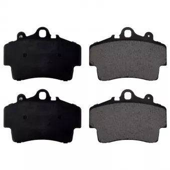 Jeu de 4 plaquettes de frein avant FEBI BILSTEIN