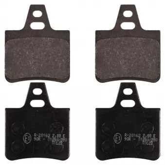 Jeu de 4 plaquettes de frein arrière FEBI BILSTEIN 16764