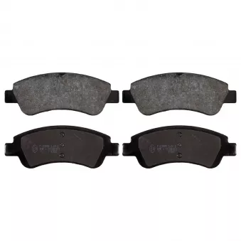 Jeu de 4 plaquettes de frein avant FEBI BILSTEIN 16765