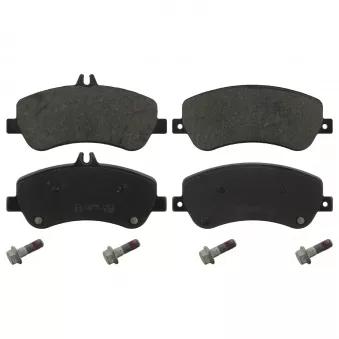 Jeu de 4 plaquettes de frein avant FEBI BILSTEIN