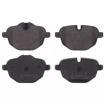 Jeu de 4 plaquettes de frein arrière FEBI BILSTEIN 16839