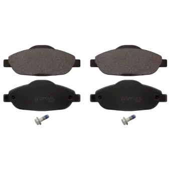 Jeu de 4 plaquettes de frein avant FEBI BILSTEIN