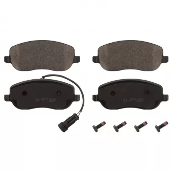 Jeu de 4 plaquettes de frein avant FEBI BILSTEIN