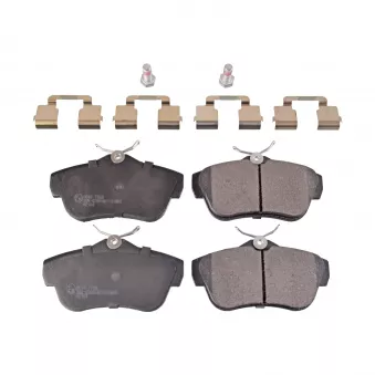 Jeu de 4 plaquettes de frein arrière FEBI BILSTEIN 16891