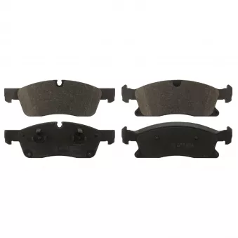 Jeu de 4 plaquettes de frein avant FEBI BILSTEIN 16900