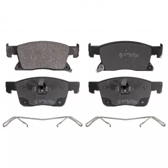 Jeu de 4 plaquettes de frein avant FEBI BILSTEIN