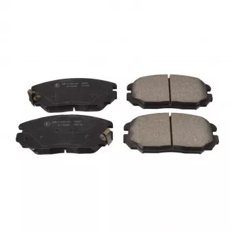 Jeu de 4 plaquettes de frein avant FEBI BILSTEIN 170251