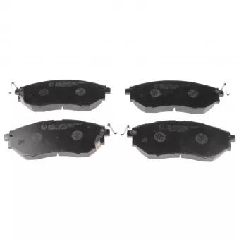 Jeu de 4 plaquettes de frein avant FEBI BILSTEIN 170268