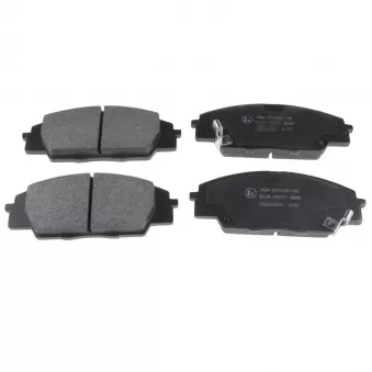 Jeu de 4 plaquettes de frein avant FEBI BILSTEIN 170299