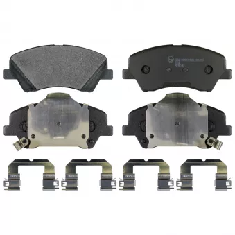 Jeu de 4 plaquettes de frein avant FEBI BILSTEIN 170635