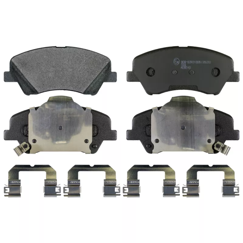 Jeu de 4 plaquettes de frein avant FEBI BILSTEIN 170635