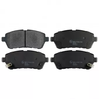 Jeu de 4 plaquettes de frein avant FEBI BILSTEIN 170652