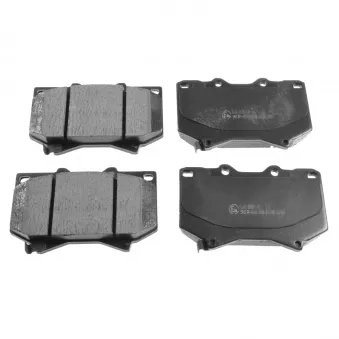 Jeu de 4 plaquettes de frein avant FEBI BILSTEIN 170667