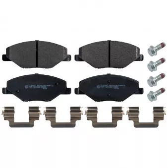 Jeu de 4 plaquettes de frein avant FEBI BILSTEIN