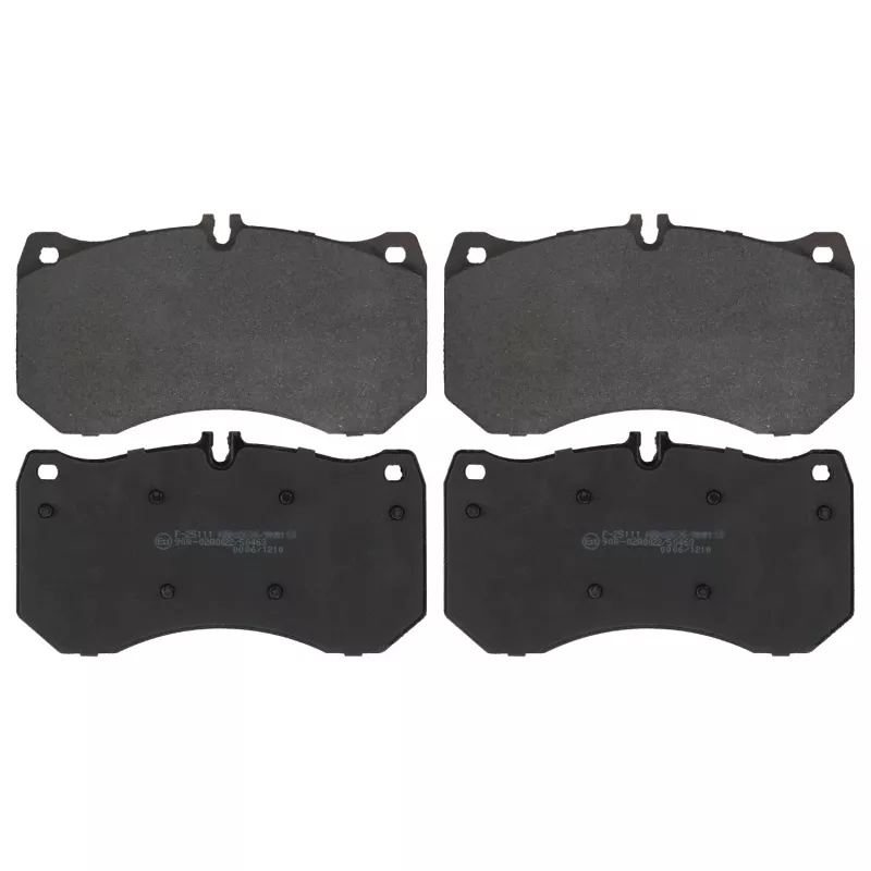 Jeu de 4 plaquettes de frein avant FEBI BILSTEIN 173458
